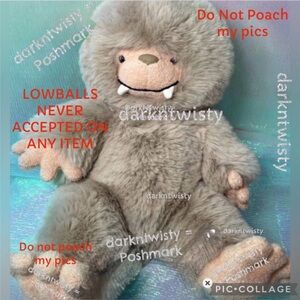 BNWT Jellycat Bo Bigfoot AUTH SALES RECEIPT PLEASE DO NOT POACH LISTING/PICS!